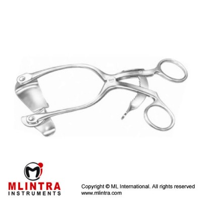 Cloward Retractor Complete Complete with 2 Lateral Blades RT-945-40 and RT-945-60 Stainless Steel,